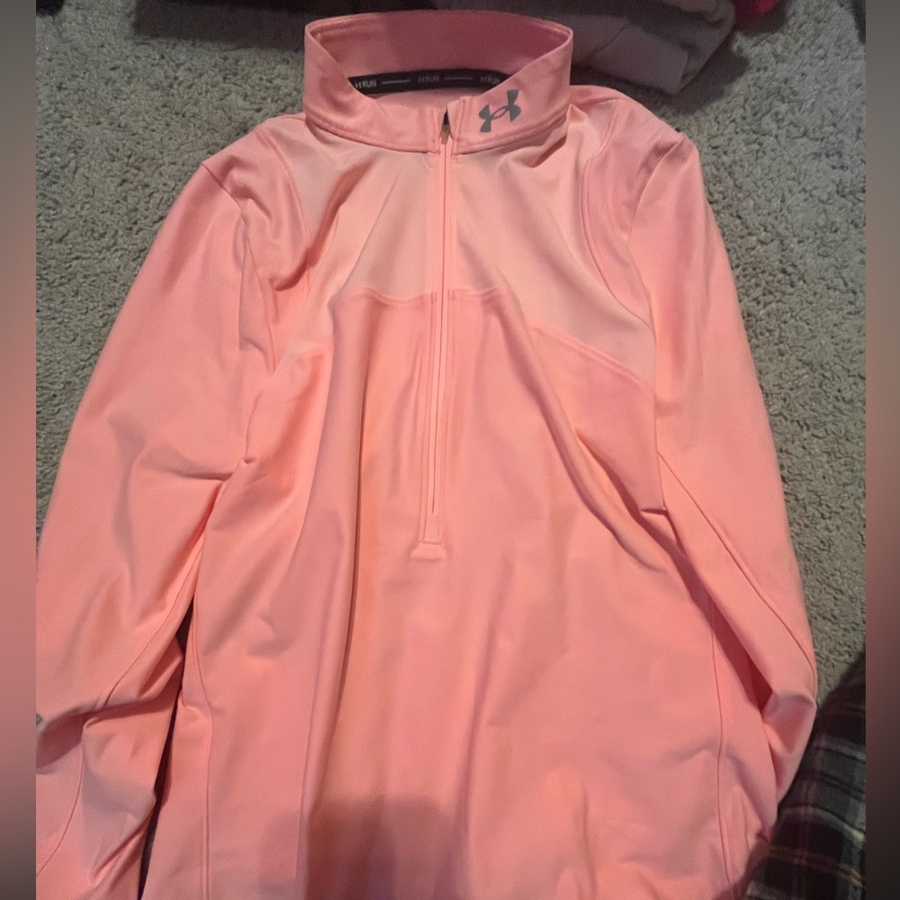 Light Pink Under Armour Longsleeve Activewear